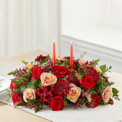 Most Thankful Centerpiece –  Colonial Flower Shop, Madison IN