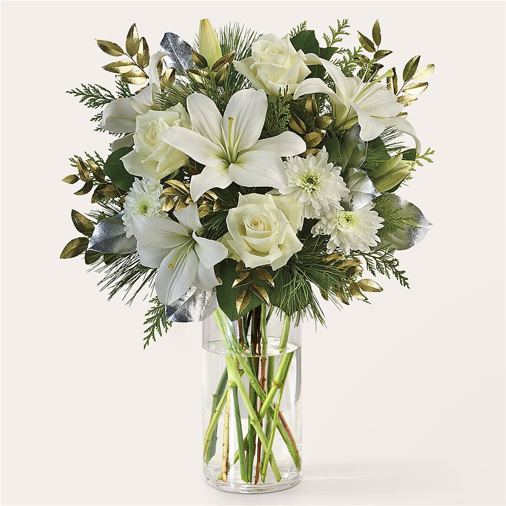 Wintry Mix Bouquet –  Colonial Flower Shop, Madison IN